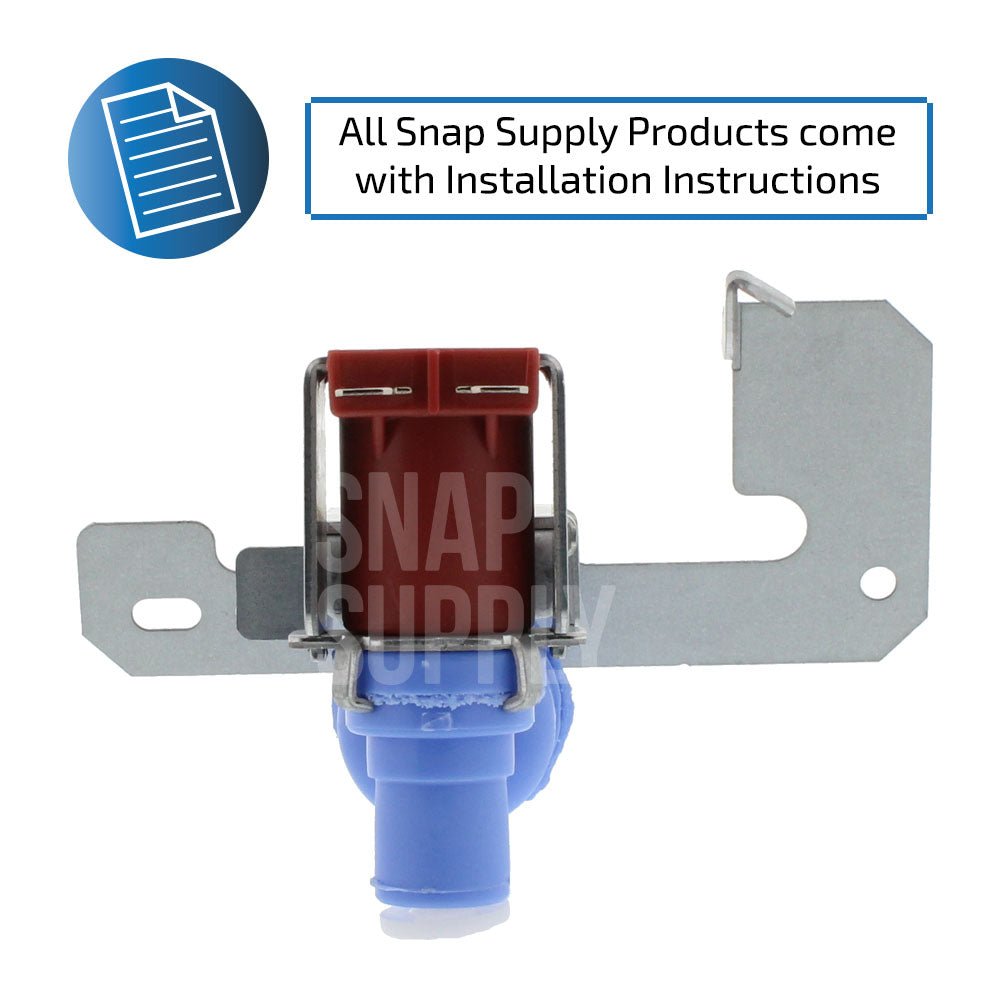 GE Ice Maker and Water Valve Kit - WR30X10093 & WR57X10033