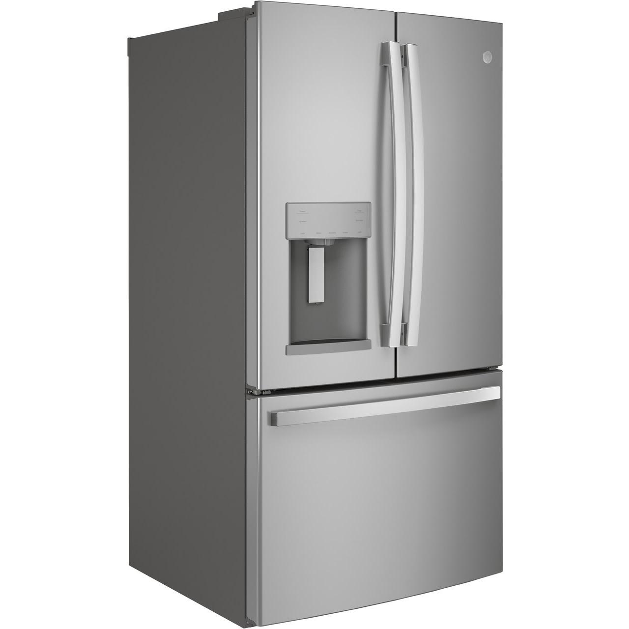 GE 27.8 cu.ft. French-Door Refrigerator with Ice & Water Dispenser