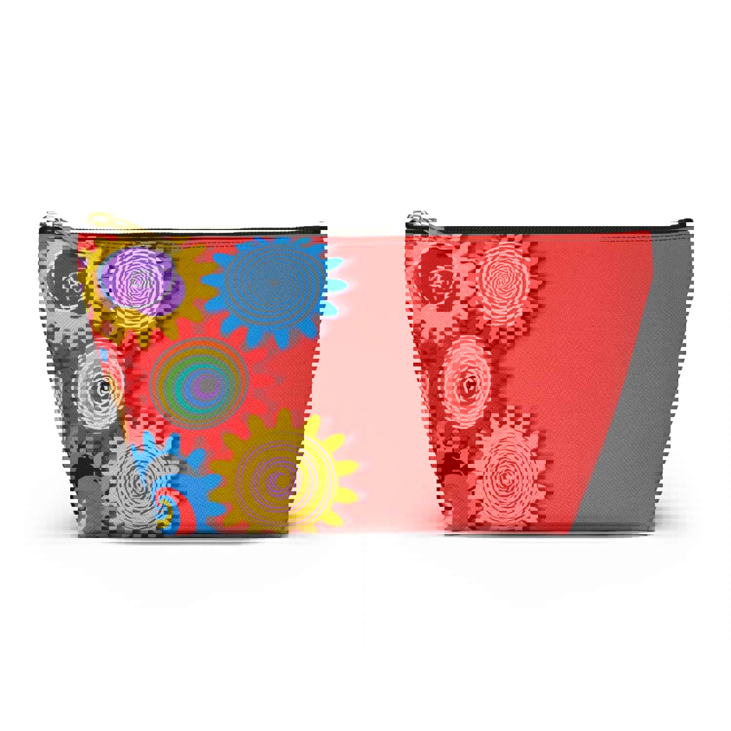 Versatile T-Bottom Bag for Accessories, Makeup, and Travel