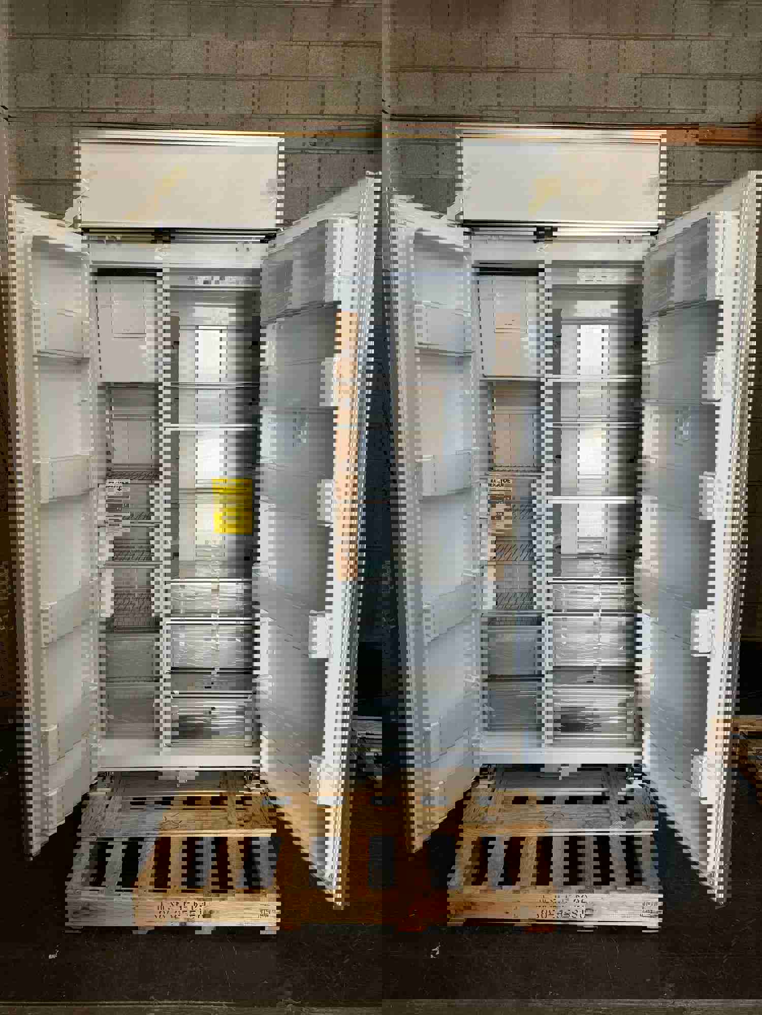 48 Inch Monogram ZIS480NNII Side by Side Refrigerator with Advanced Features