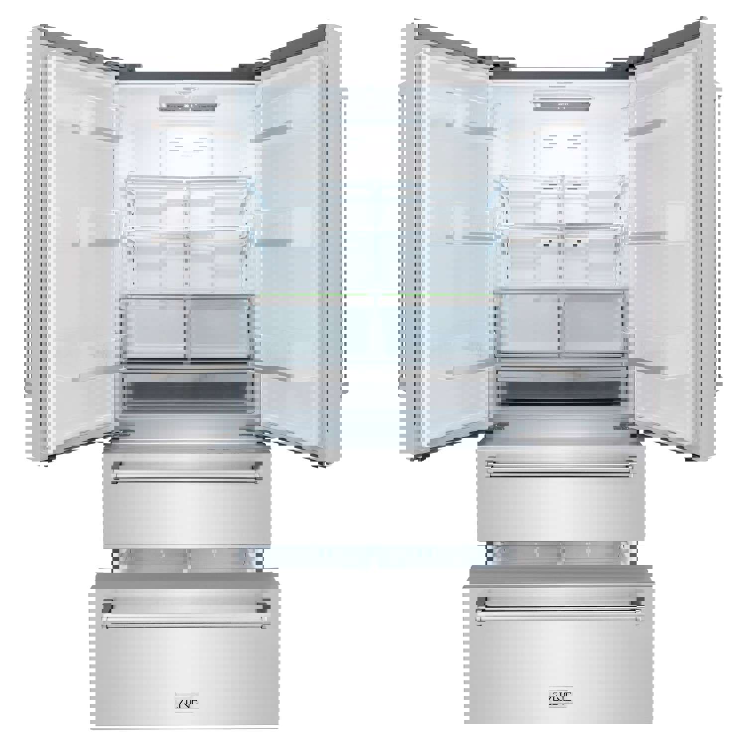 ZLINE 36" 22.5 cu. ft. French Door Refrigerator with Ice Maker
