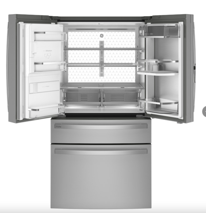 GE Profile 4-Door French Door Refrigerator with Smart Features