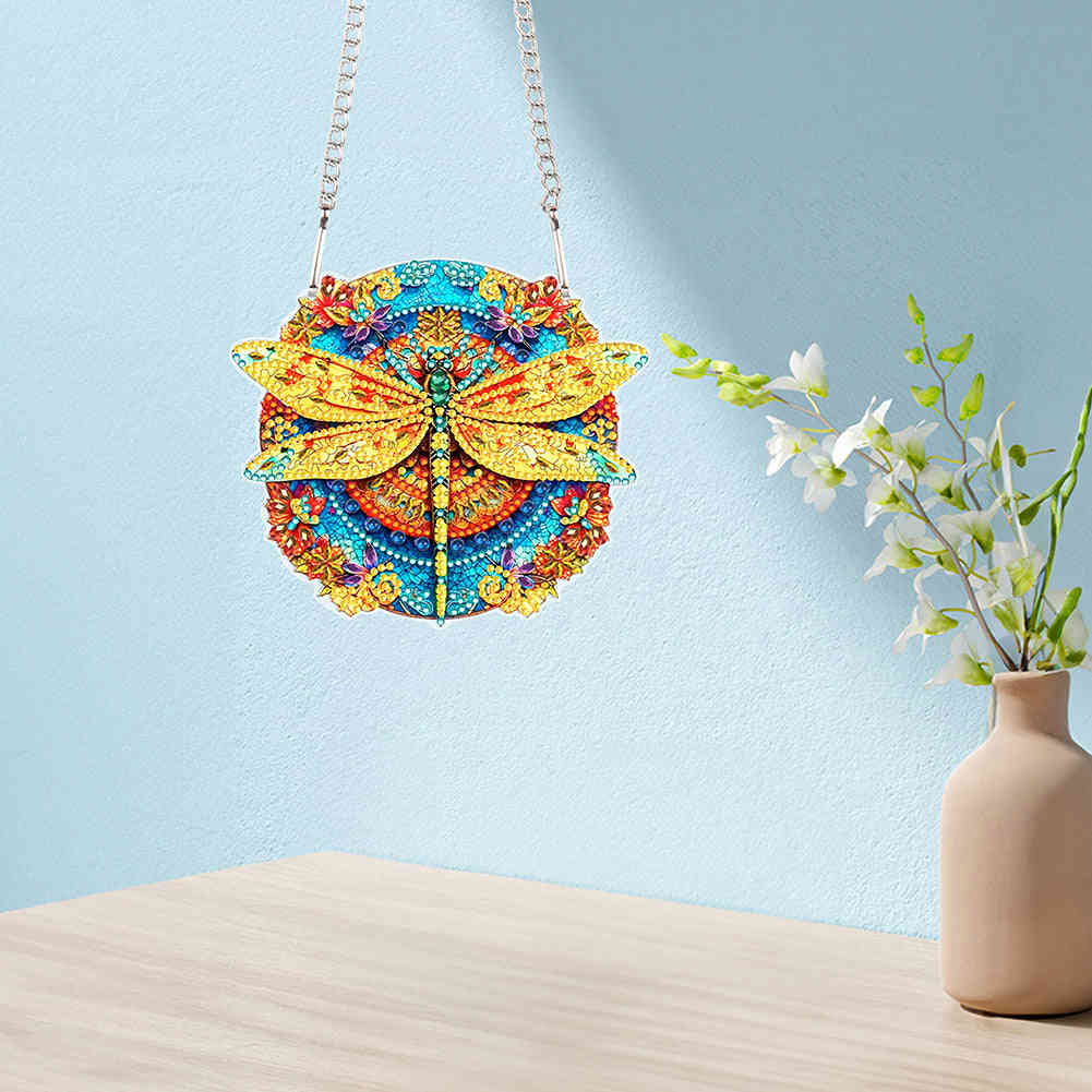 Stylish Acrylic Dragonfly Diamond Painting for Home Decor