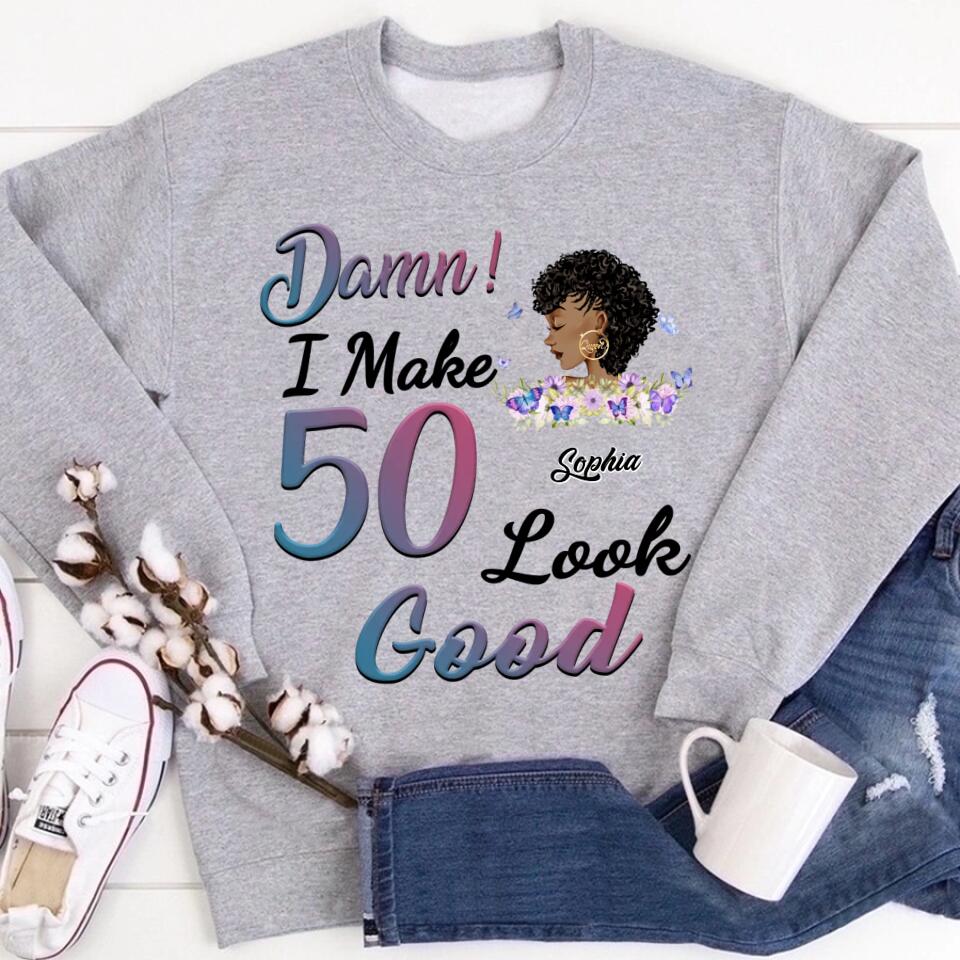 Celebrate 50 Years in Style with Our Unique 50th Birthday T-Shirt for Women