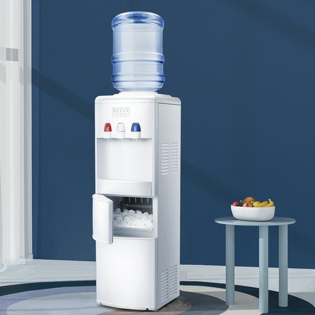 Auseo 3-in-1 Water Cooler Dispenser with Ice Maker