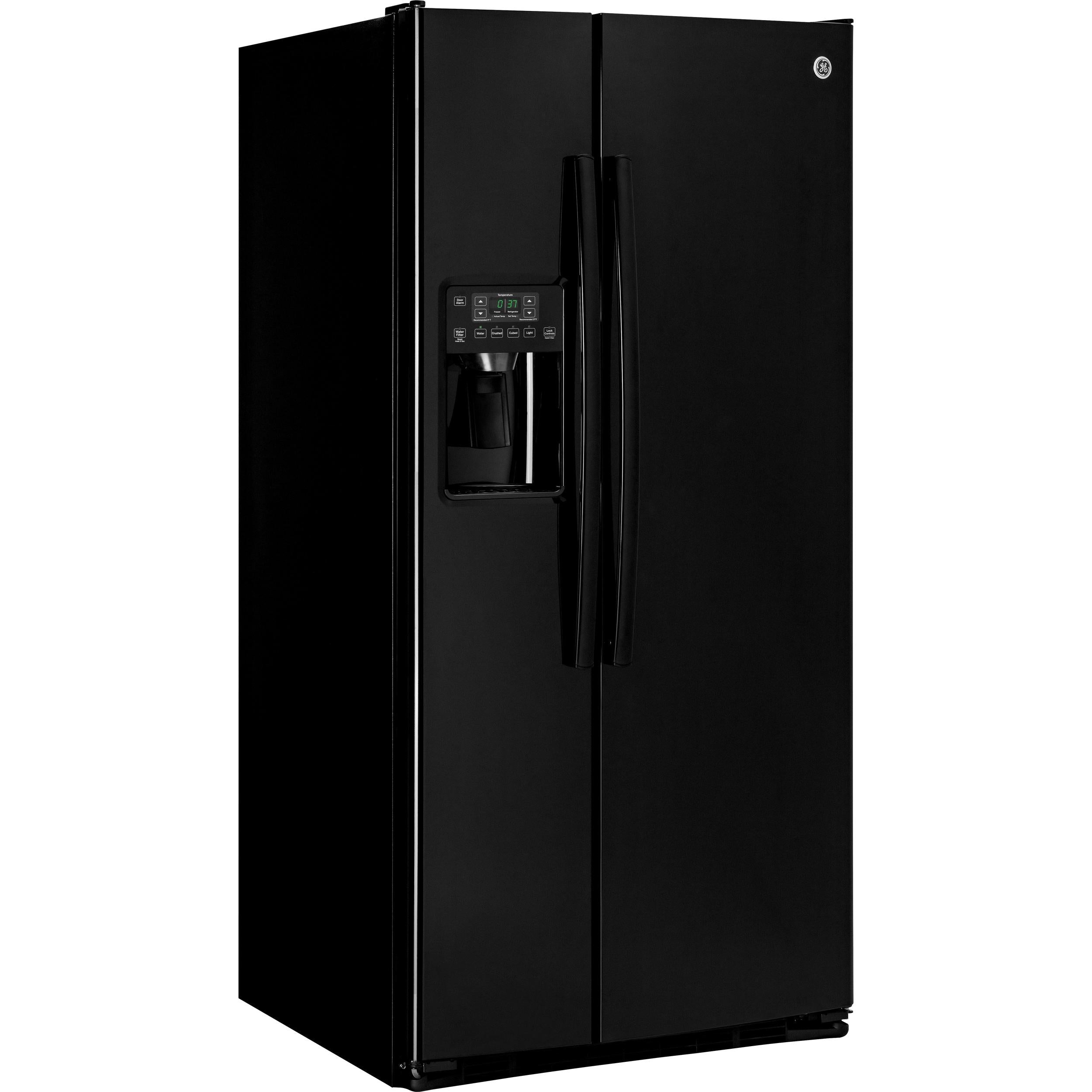 GE 23.2 cu. ft. Side-by-Side Refrigerator with External Ice and Water Dispenser