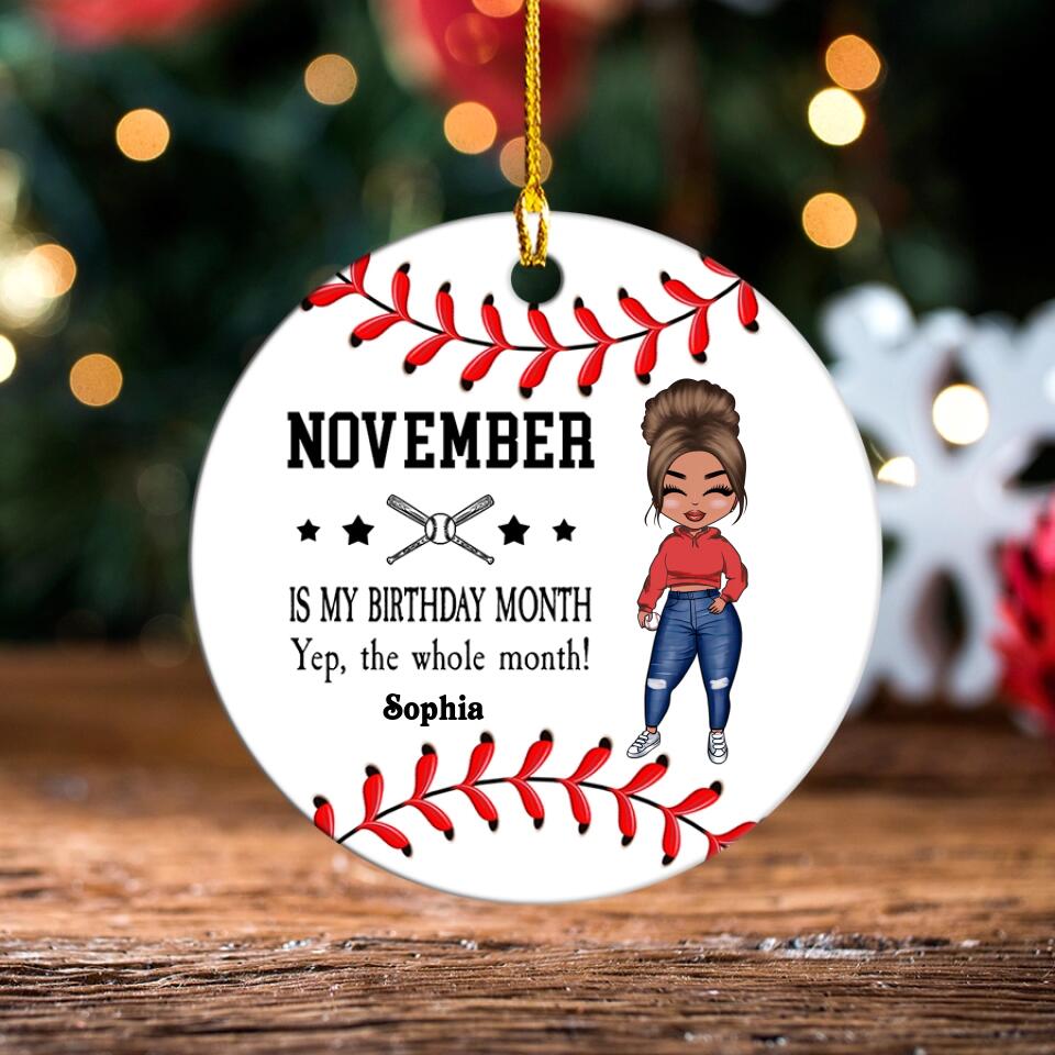 Personalized Christmas Ornament, Family Keepsake