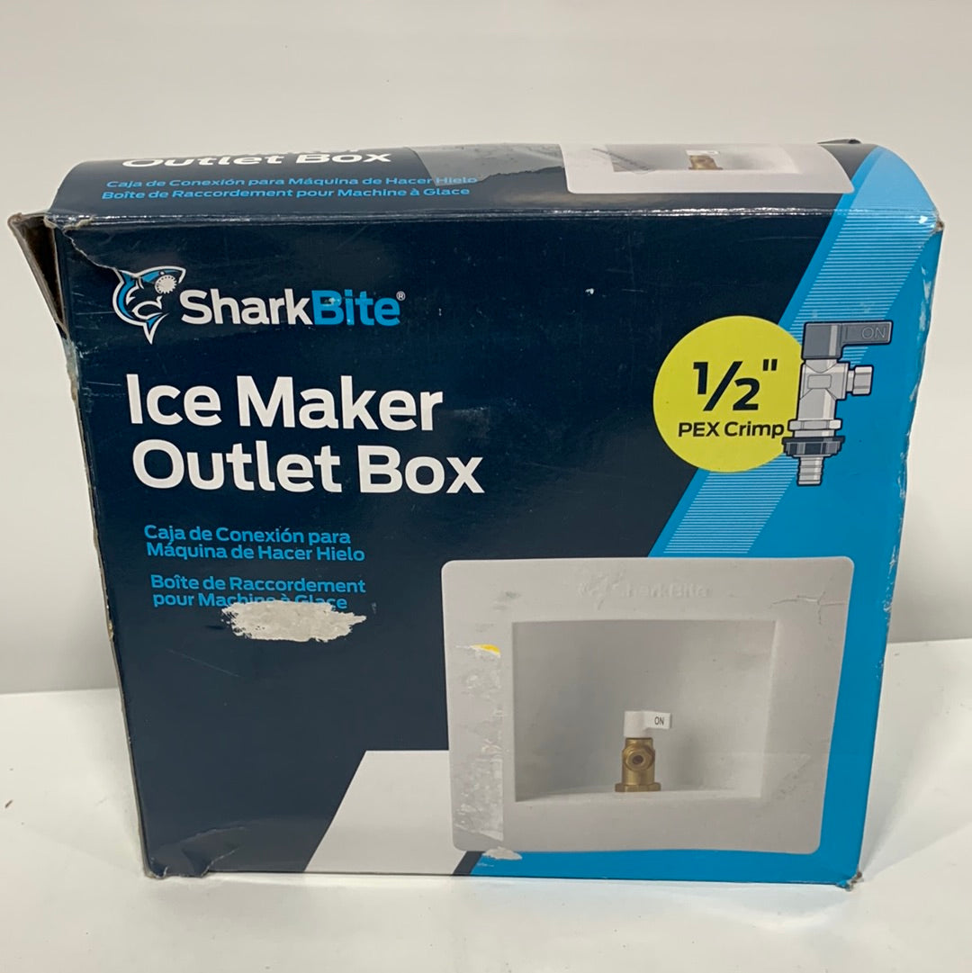 SharkBite PEX Ice Maker Quarter Turn Ball Valve Outlet Box