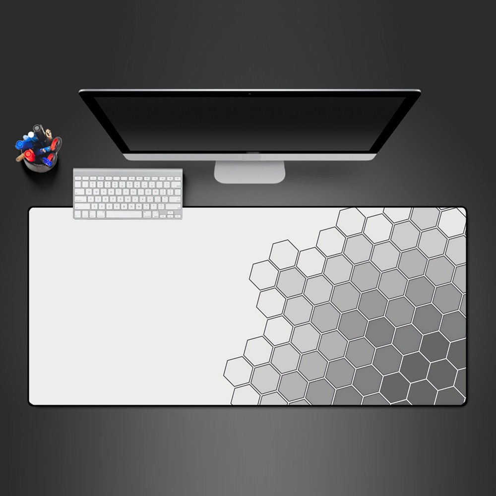 Hexagonal Gaming Mouse Pad - XXL Size for Enhanced Precision