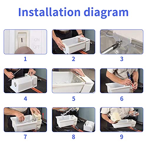 GE Refrigerator Ice Maker Auger Replacement Kit