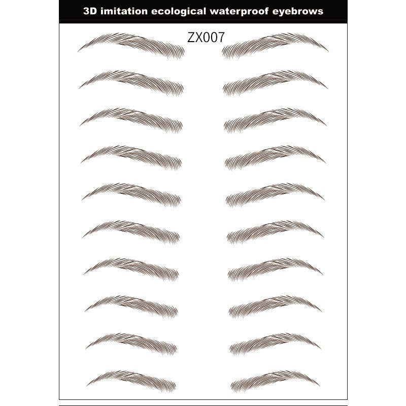 4D Imitation Eyebrow Tattoos - Natural Look, Easy Application