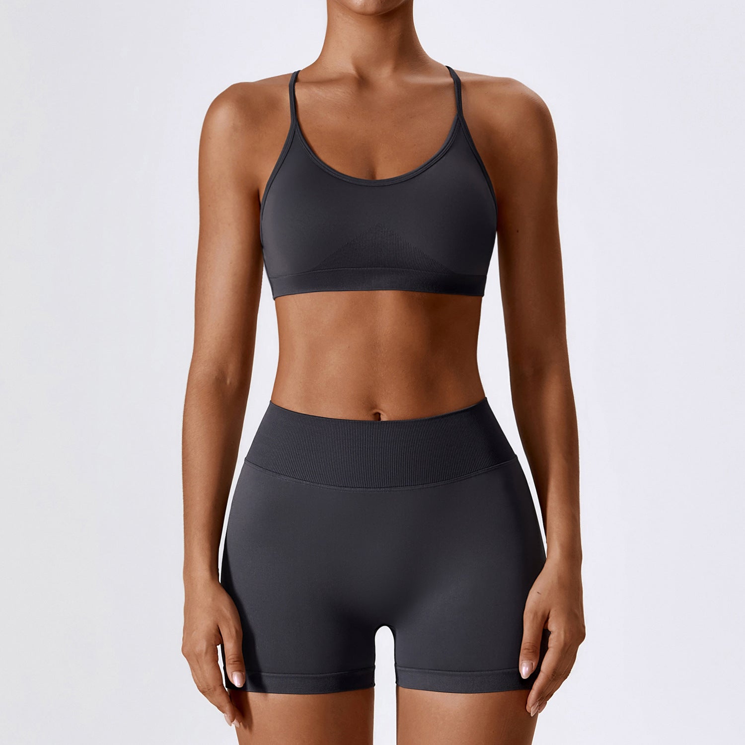 High-Performance Seamless Yoga & Running Sportswear for Women