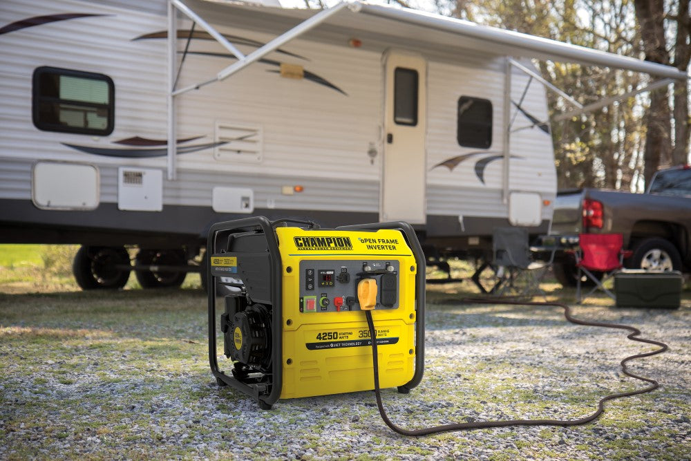 Champion Power Equipment 4250-Watt Open Frame Inverter Generator with Quiet Technology
