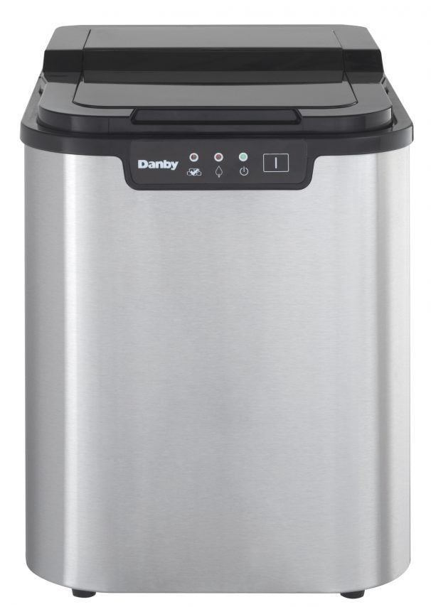 Danby DIM2500SSDB 2 Lb Stainless Steel Ice Maker