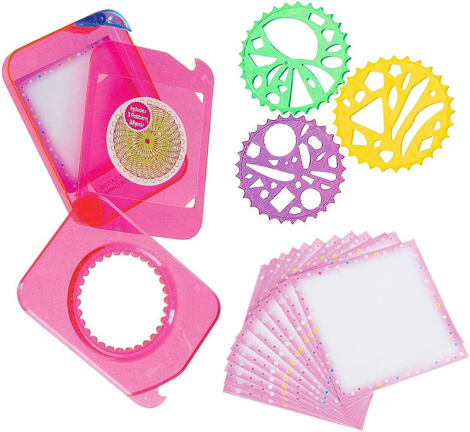 Portable Kids Spiral Art Set, Creative Travel Fun