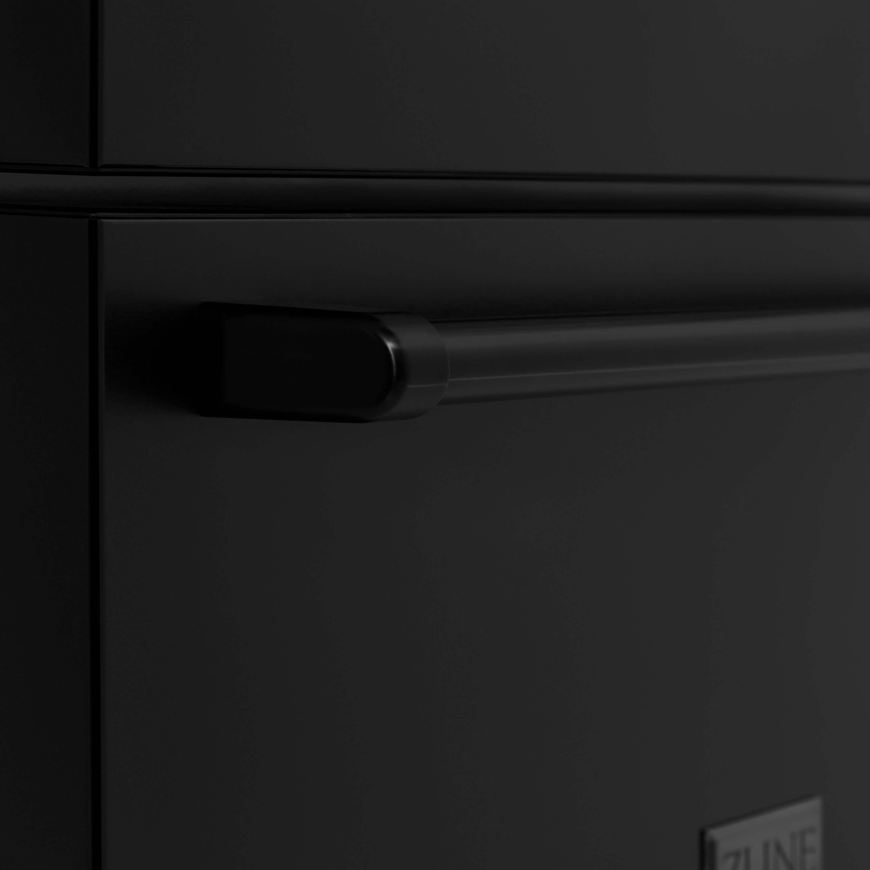 ZLINE 36" French Door Refrigerator with Ice Maker in Black Stainless Steel