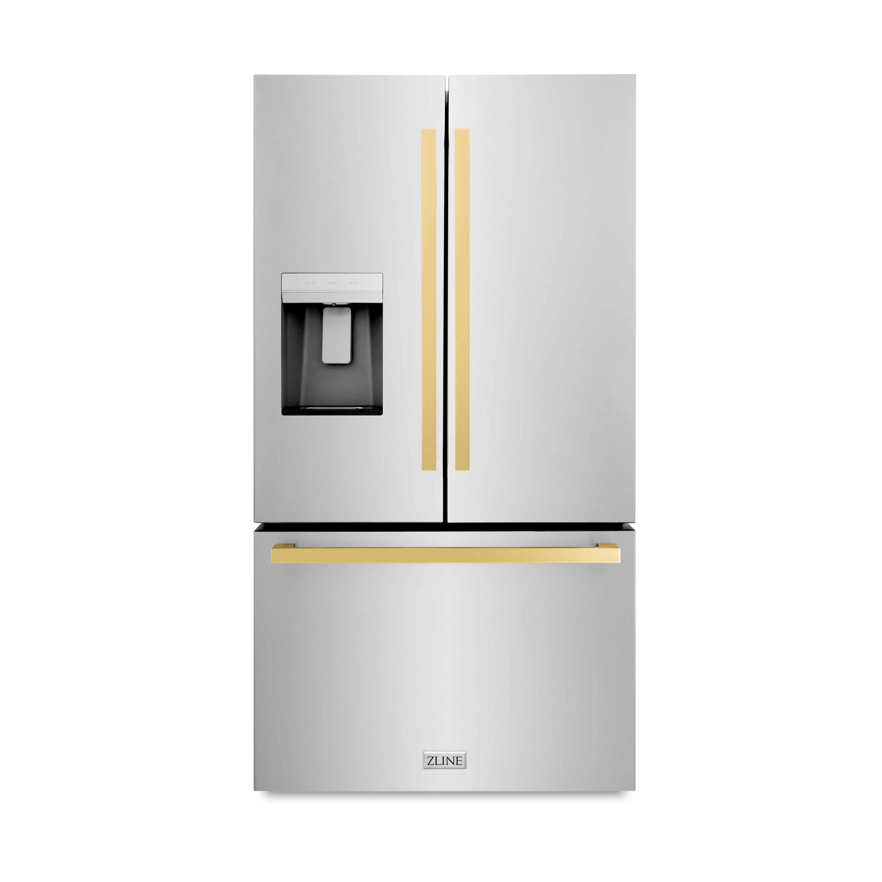 ZLINE Autograph Edition 36" French Door Refrigerator with External Water Dispenser