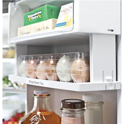 GE Profile 36-inch Counter-Depth French Door Refrigerator with TwinChill™ and Dispenser