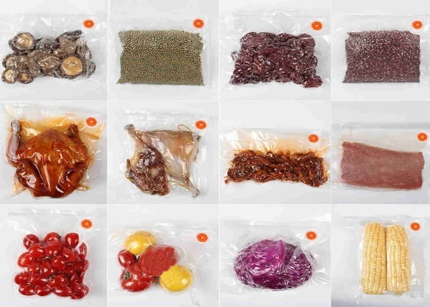 20 Vacuum Sealer Bags with Hand Pump - Food Preservation Set