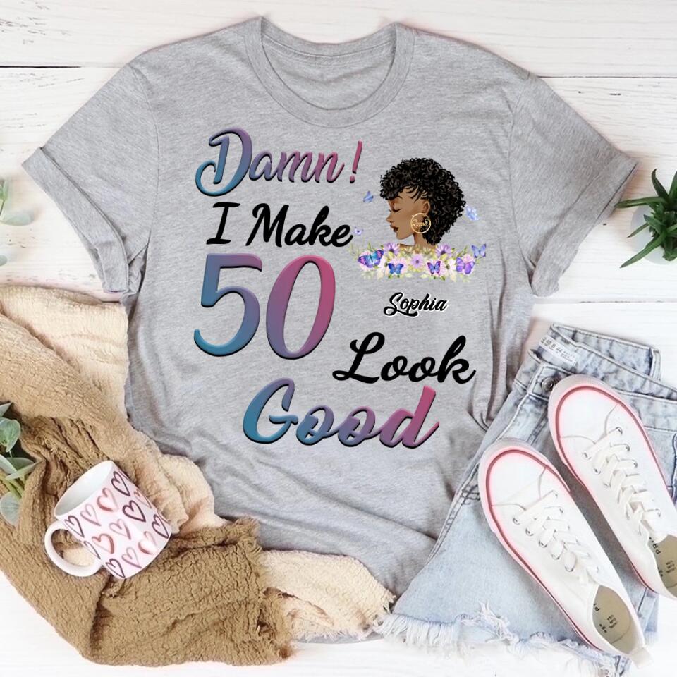 Celebrate 50 Years in Style with Our Unique 50th Birthday T-Shirt for Women