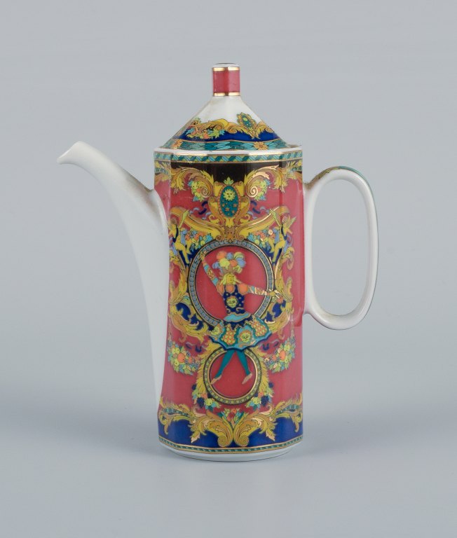 Gianni Versace for Rosenthal Porcelain Miniature Jug "Le Roi Soleil"