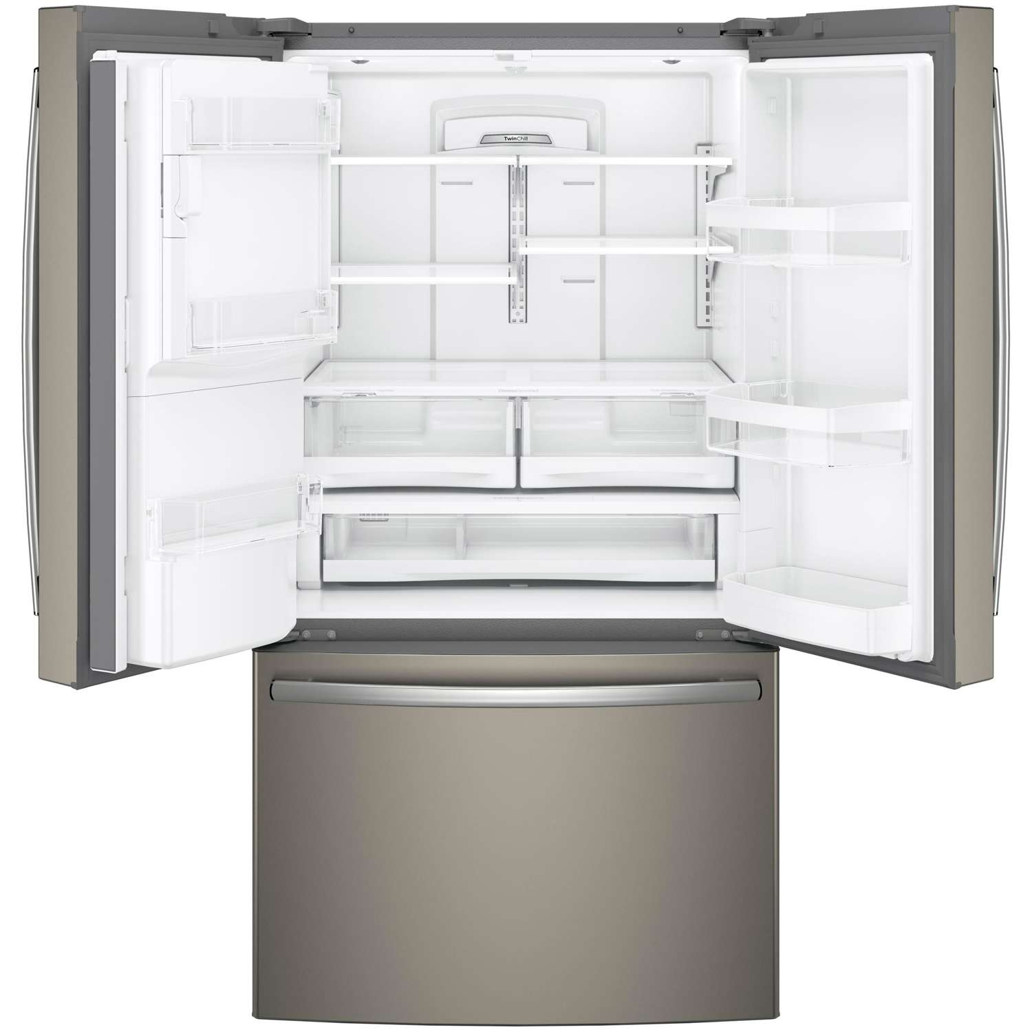 GE 27.8 cu.ft. French-Door Refrigerator with Ice & Water Dispenser