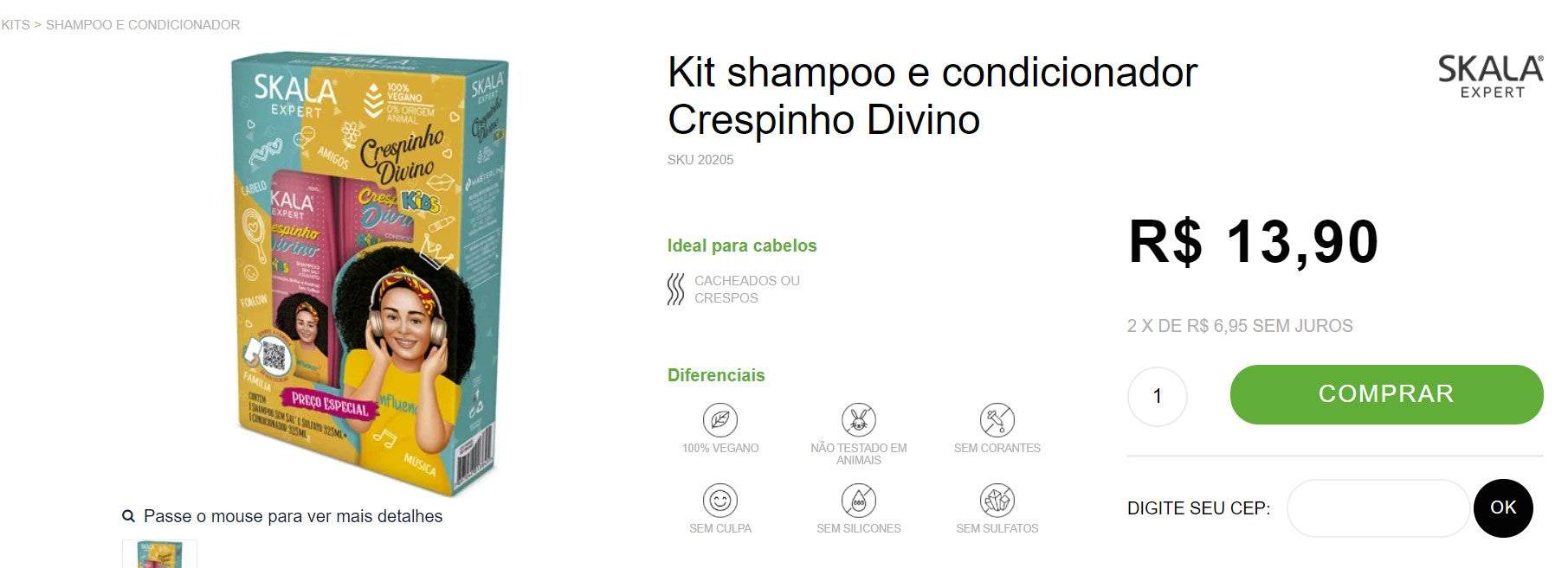 Personal Shopper | SKALA Shampoo & Conditioner Kit - 30 Items
