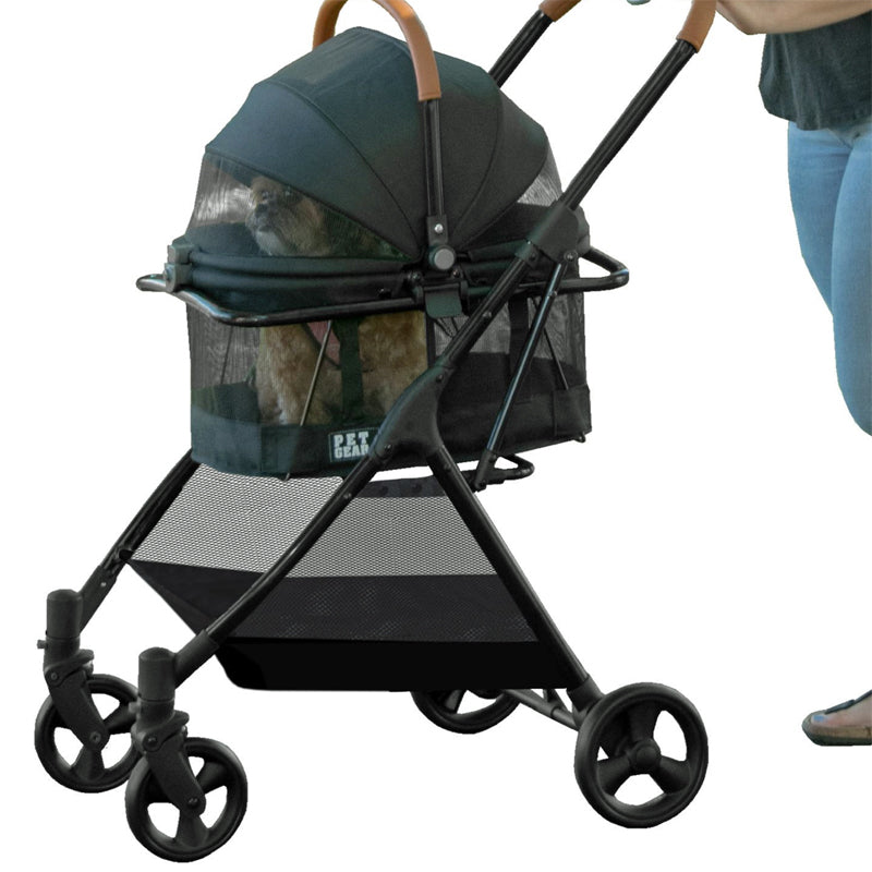 Pet Gear VIEW 360 All-in-One Dog Travel System, Jet Black