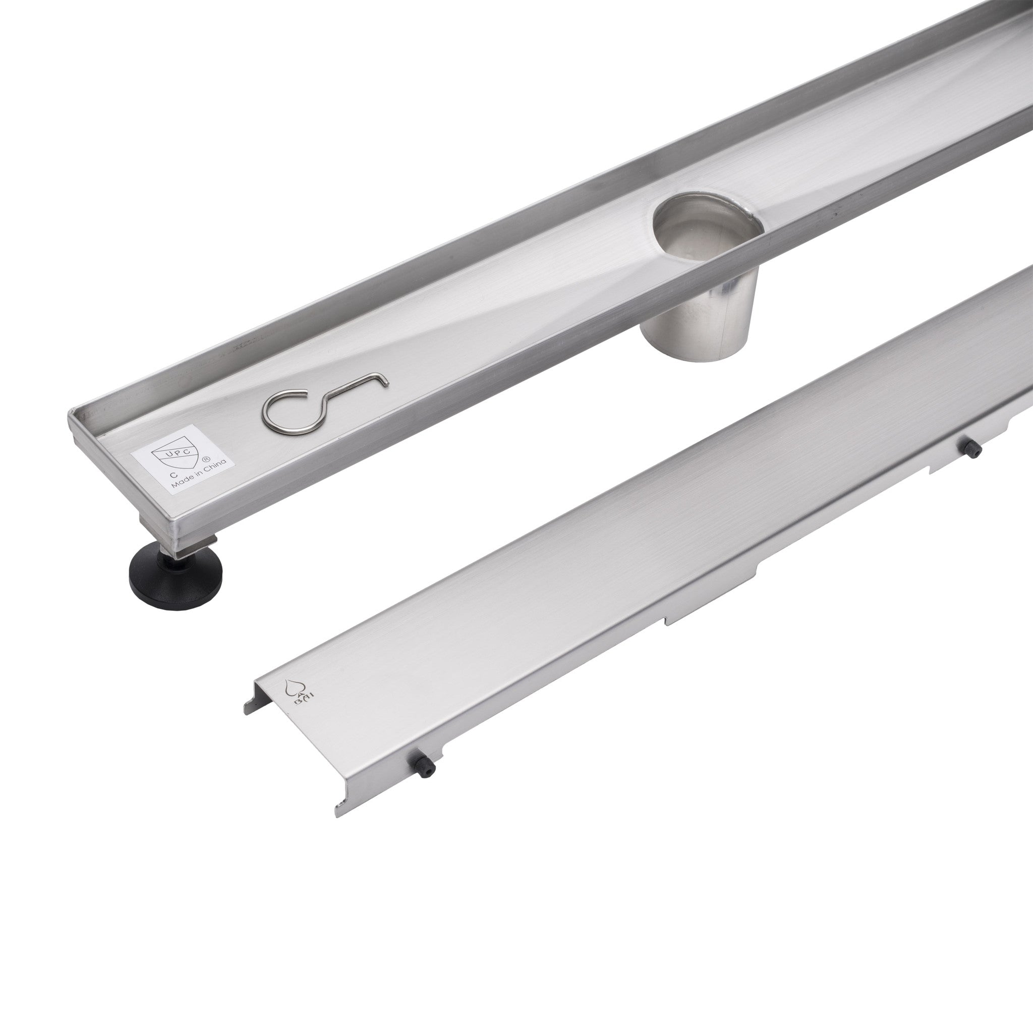 BAI 0582 Stainless Steel 60-inch Linear Shower Drain