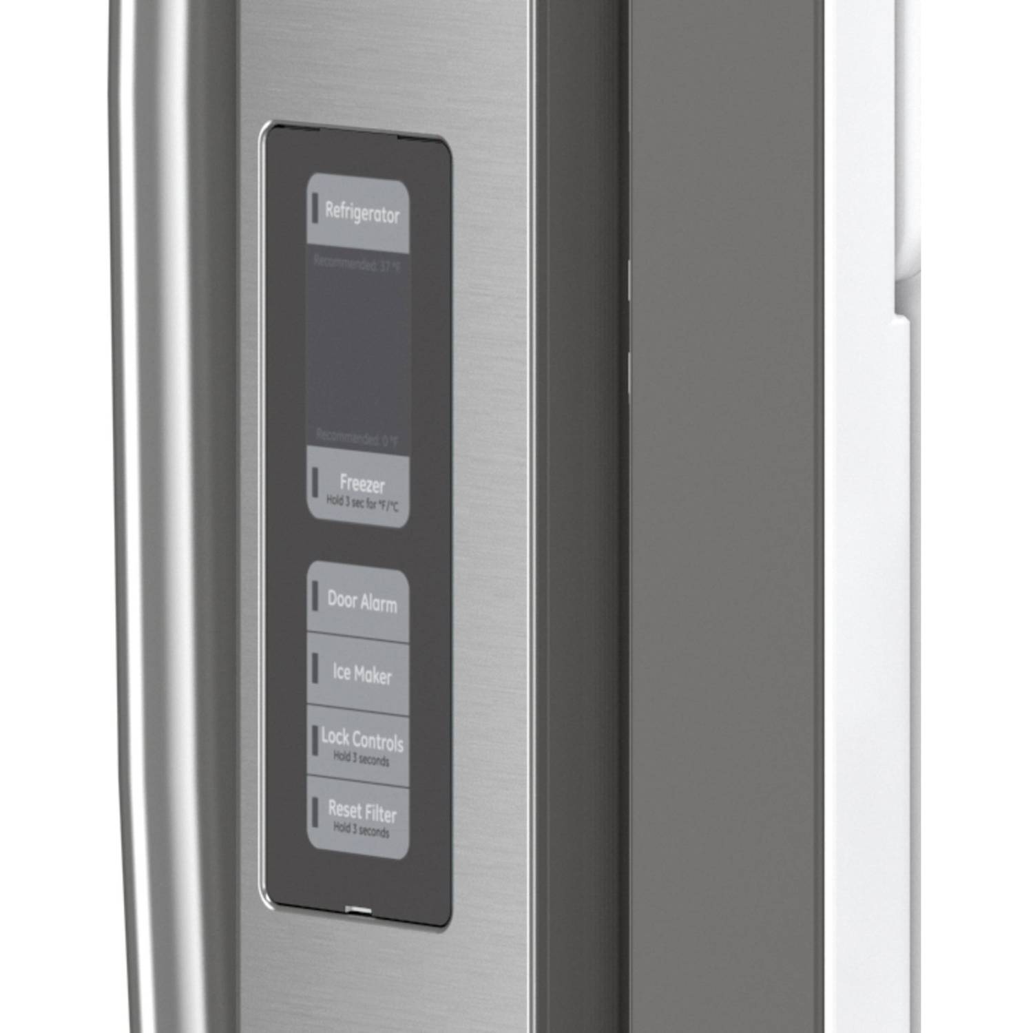 GE 36-inch Counter-Depth French 3-Door Refrigerator with Interior Ice Maker