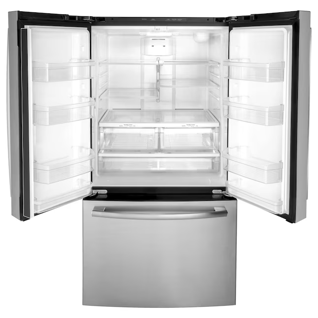 GE 27-cu ft French Door Refrigerator with Ice Maker and Water Dispenser