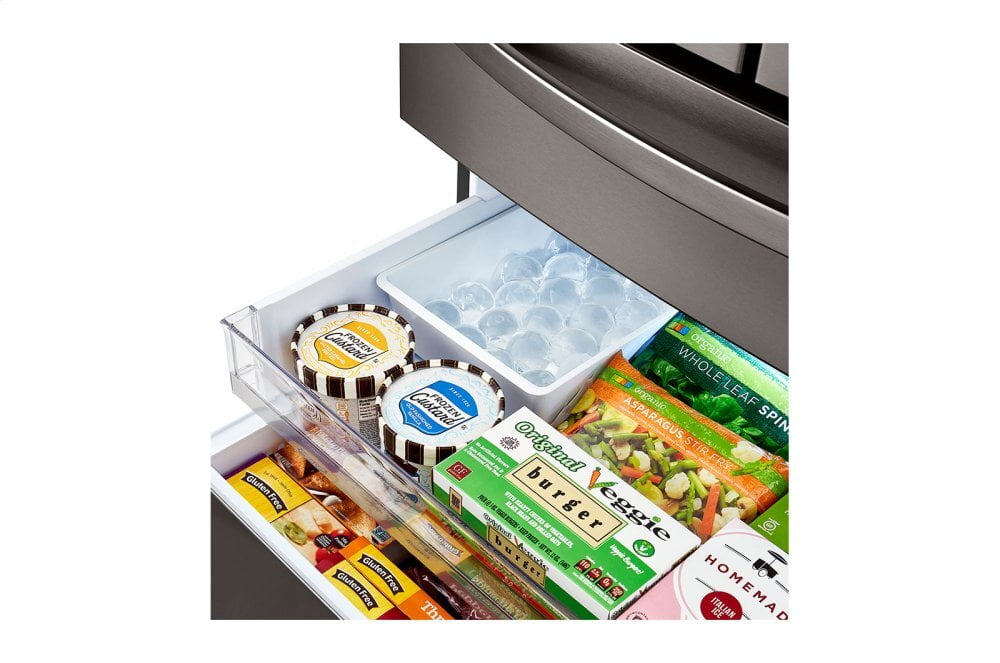 LG LRMDC2306D 23 Cu. Ft. Smart Wi-Fi Enabled Counter-Depth Refrigerator with Craft Ice™ Maker