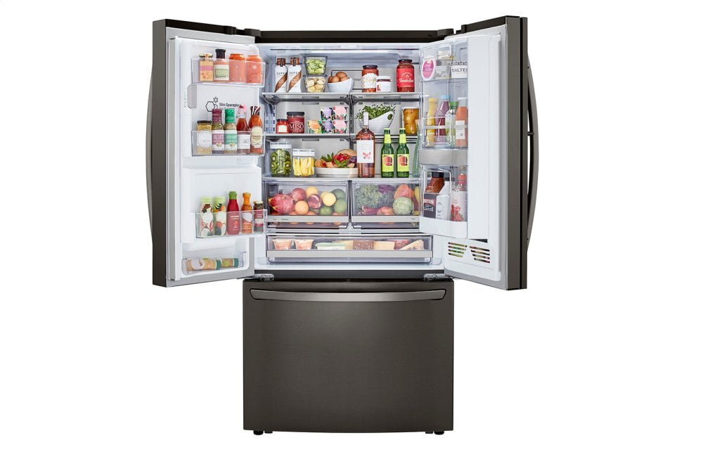 LG LRFDC2406D 24 Cu. Ft. Smart Wi-Fi Enabled Door-In-Door® Counter-Depth Refrigerator with Craft Ice™ Maker