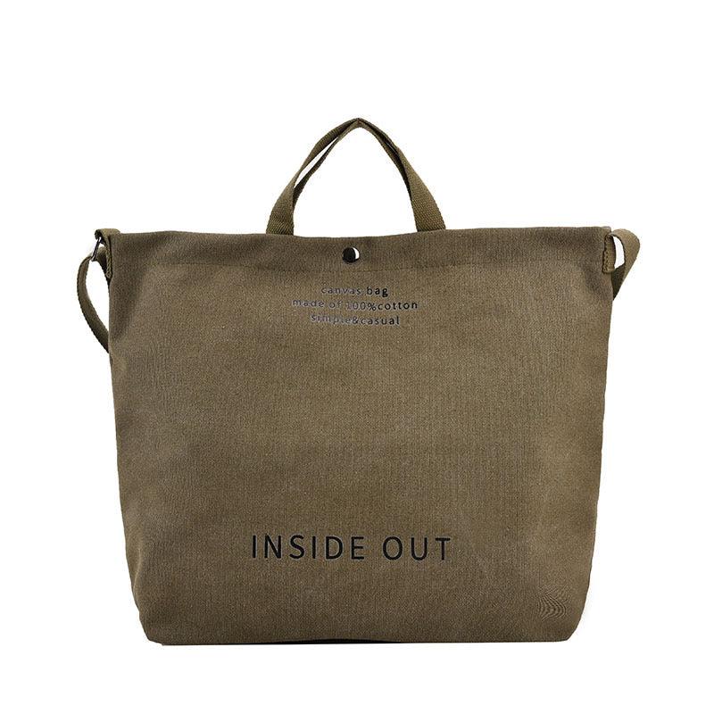 Stylish Canvas Crossbody Tote Bag for Women