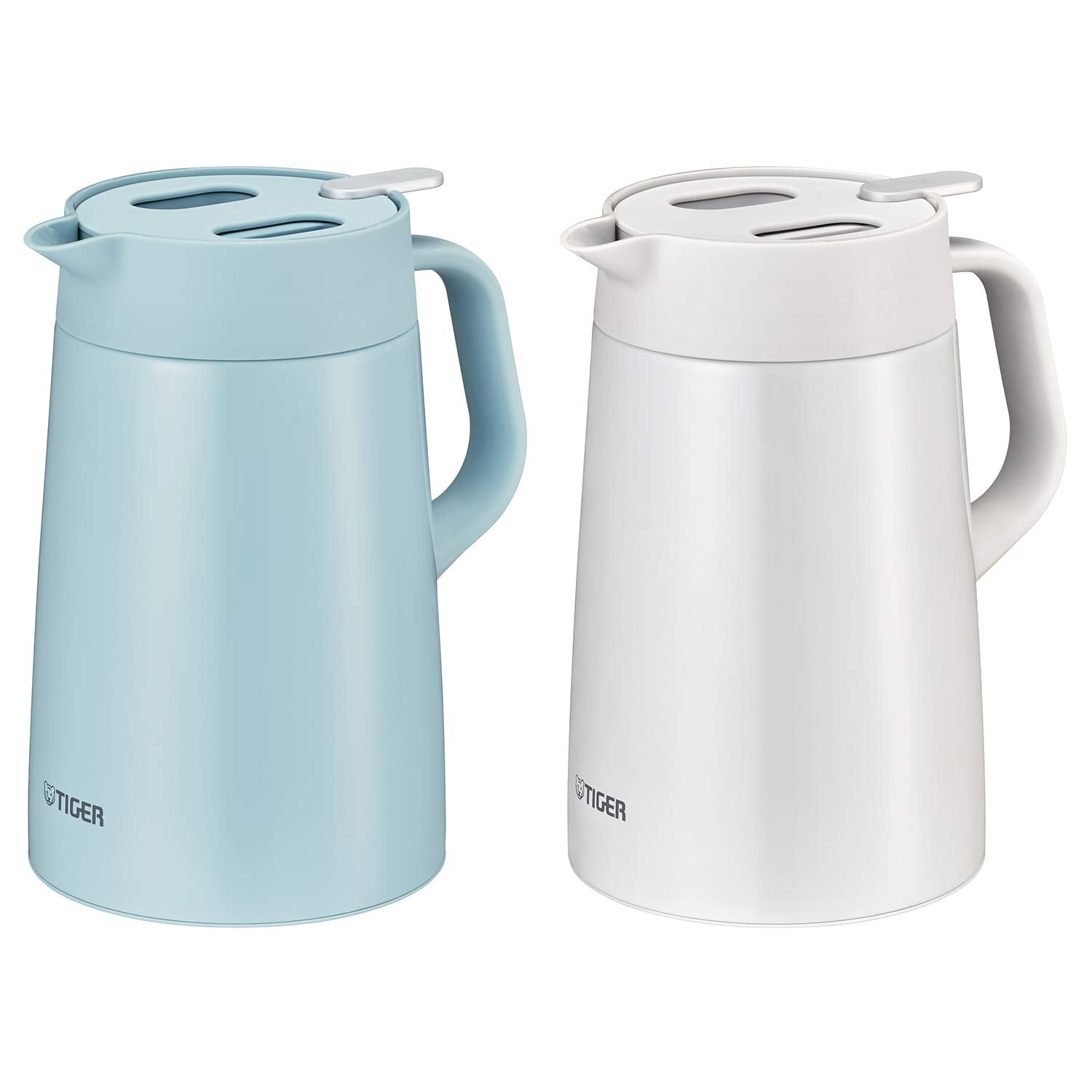 Tiger Pwo-A120Ac 1.2L Aqua Blue Vacuum Flask for Outdoor Adventures