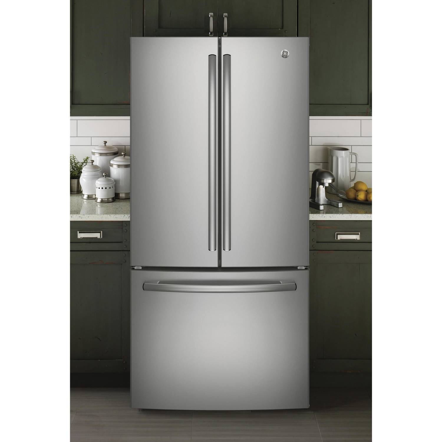 GE 24.8 cu. ft. French-Door Refrigerator with Interior Water Dispenser