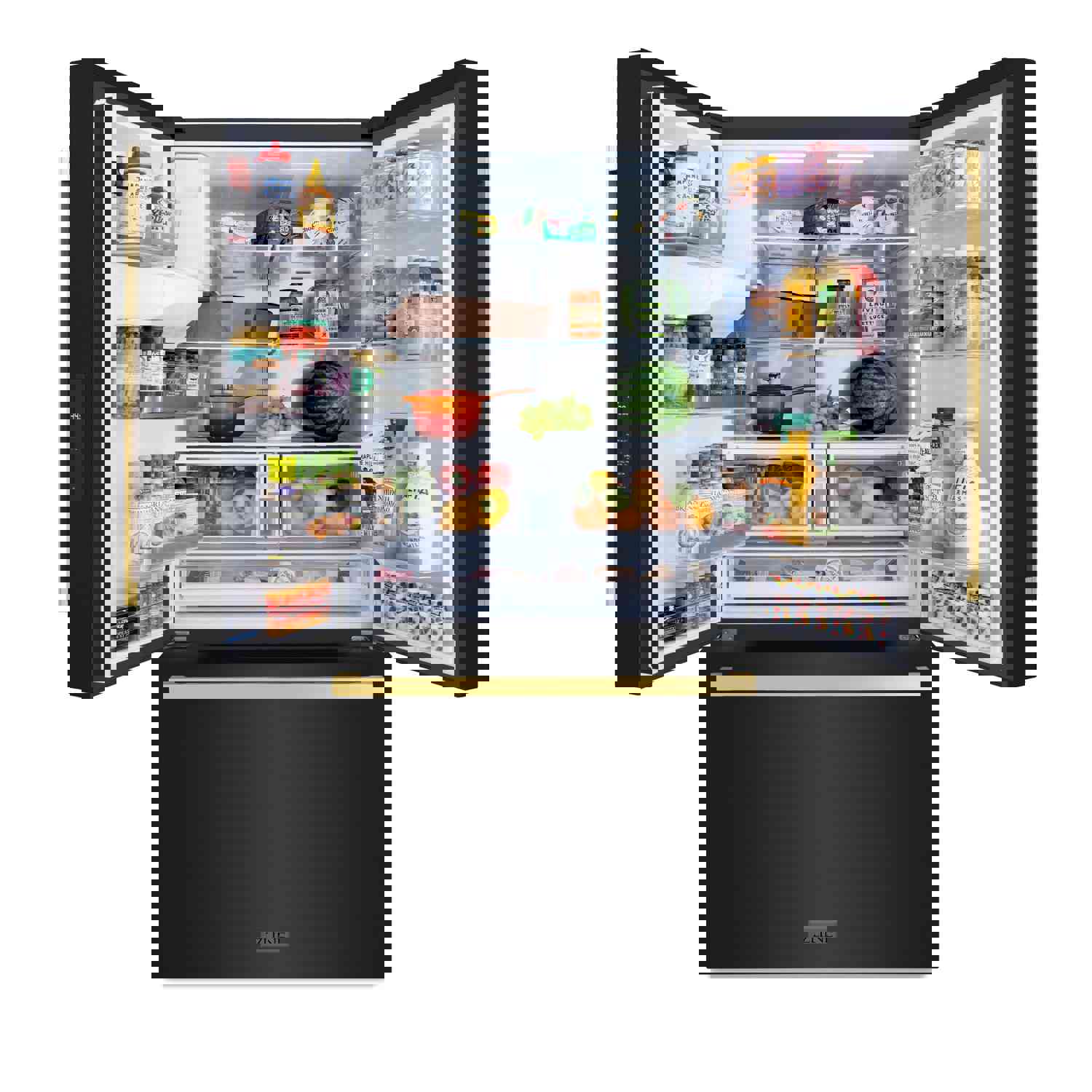 ZLINE Autograph Edition 36" French Door Refrigerator with External Water Dispenser