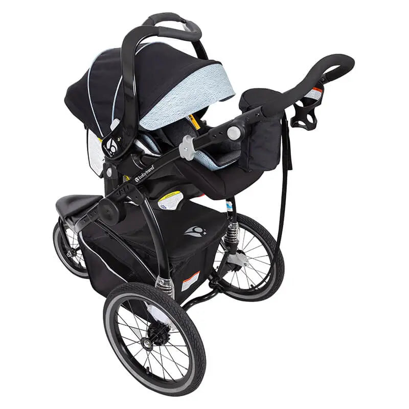 Go Gear 180º 6-in-1 Jogger Travel System with E-Shift Infant Car Seat - Blue Spectrum
