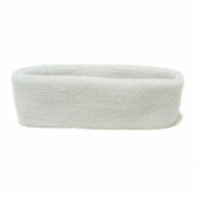Unisex Elastic Cotton Sweatband Headband for Fitness and Style