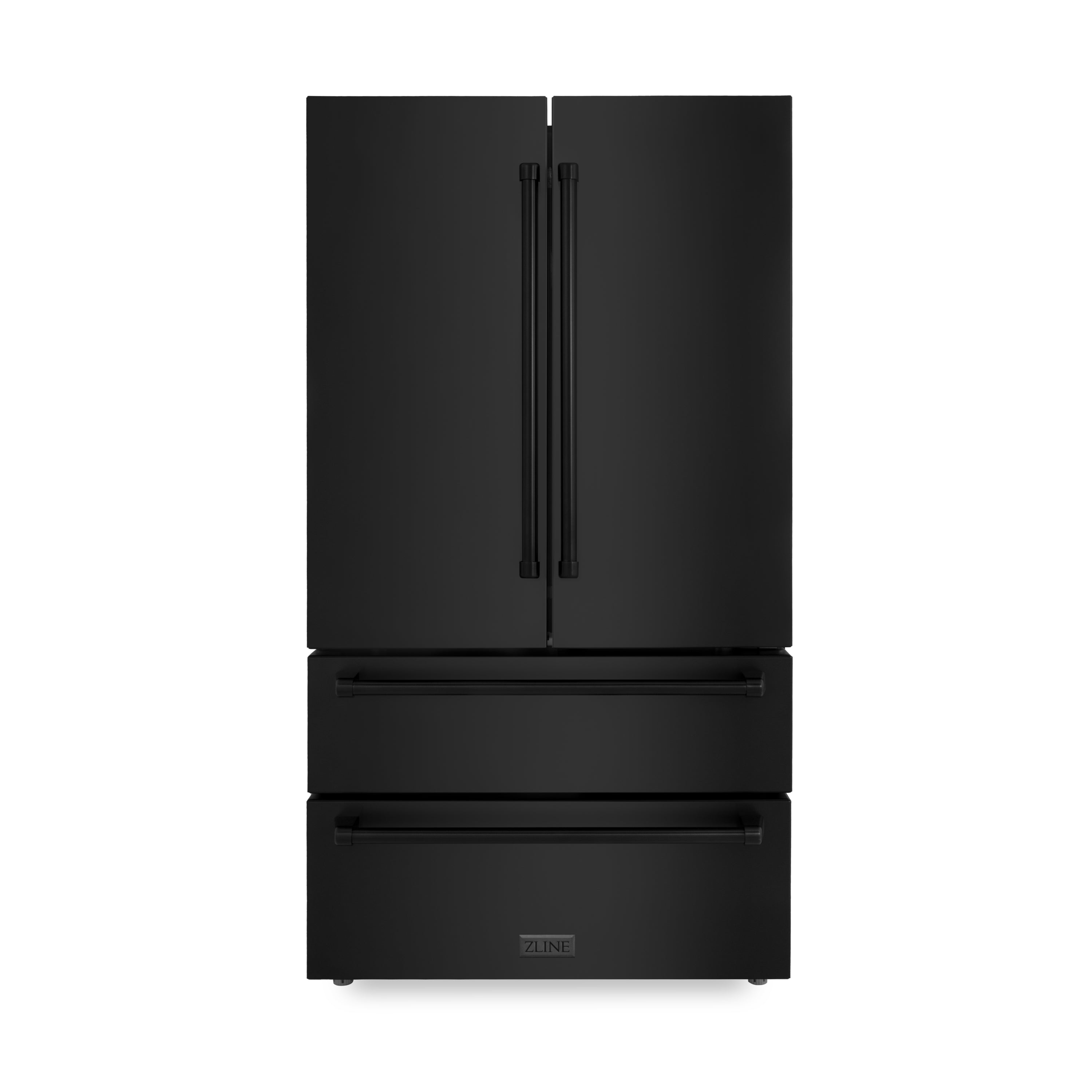 Stylish ZLINE French Door Refrigerator with Ice Maker