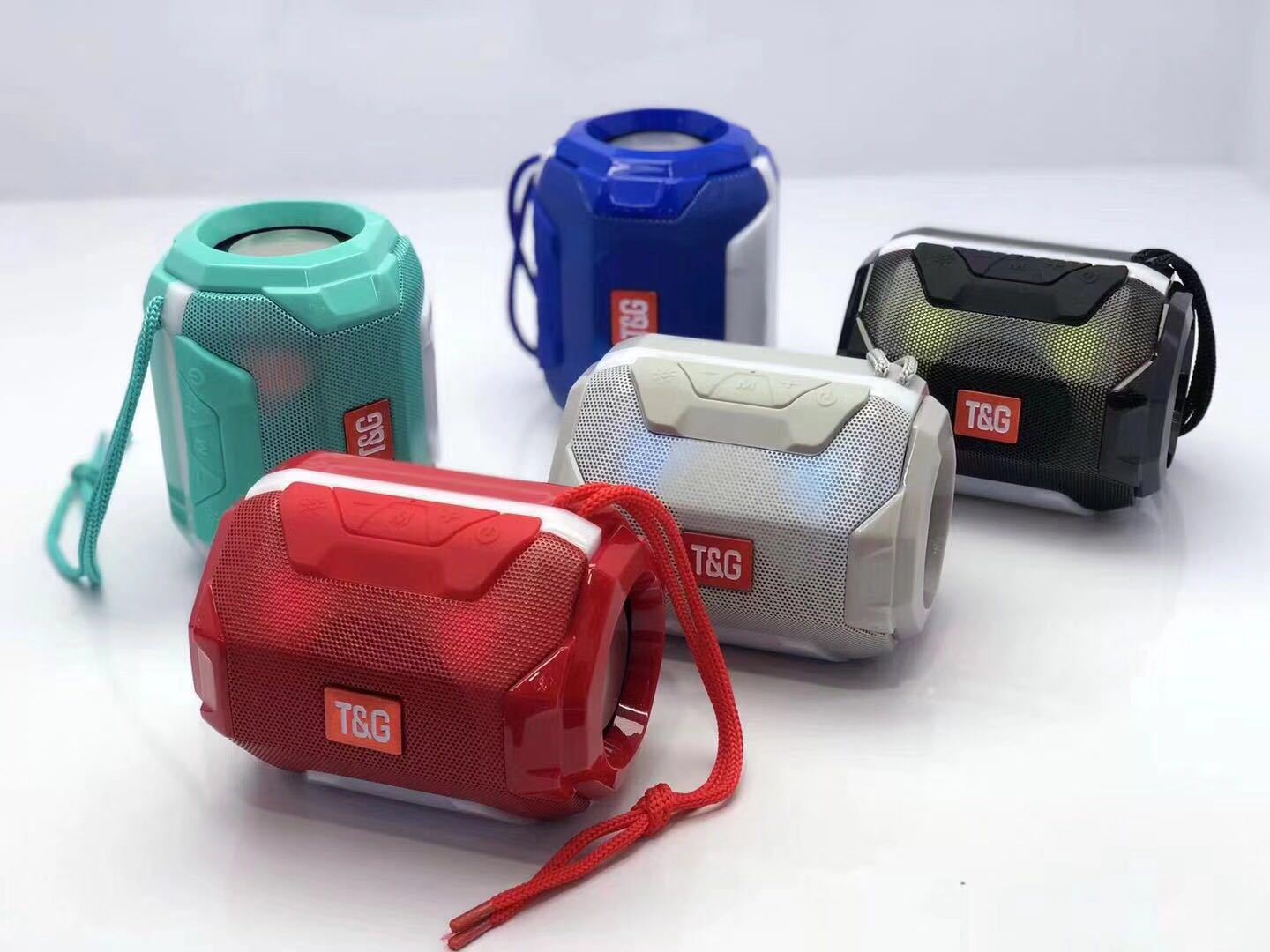 Compact Outdoor Bluetooth Speaker with Lanyard - TG162