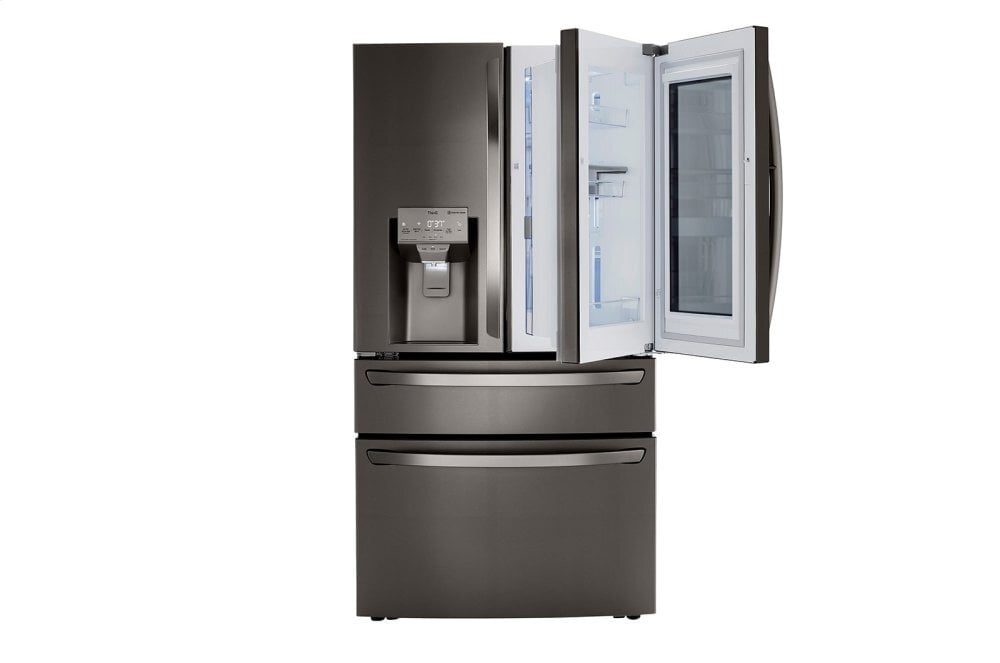 LG LRMVS3006D 30 Cu. Ft. Smart Wi-Fi Enabled Instaview Door-In-Door Refrigerator with Craft Ice Maker