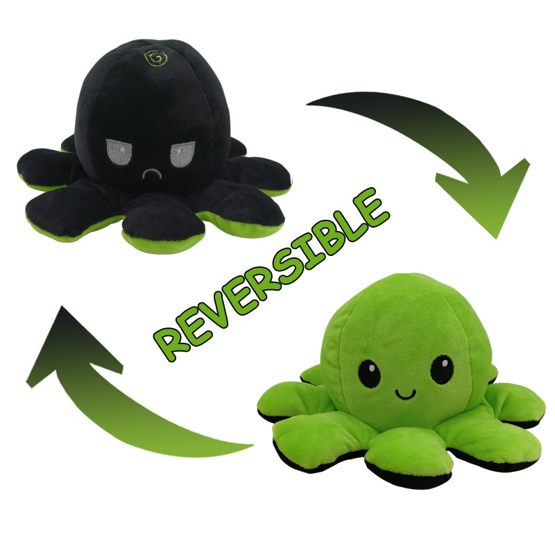 Cuddly Reversible Octopus Plush - Double the Fun!