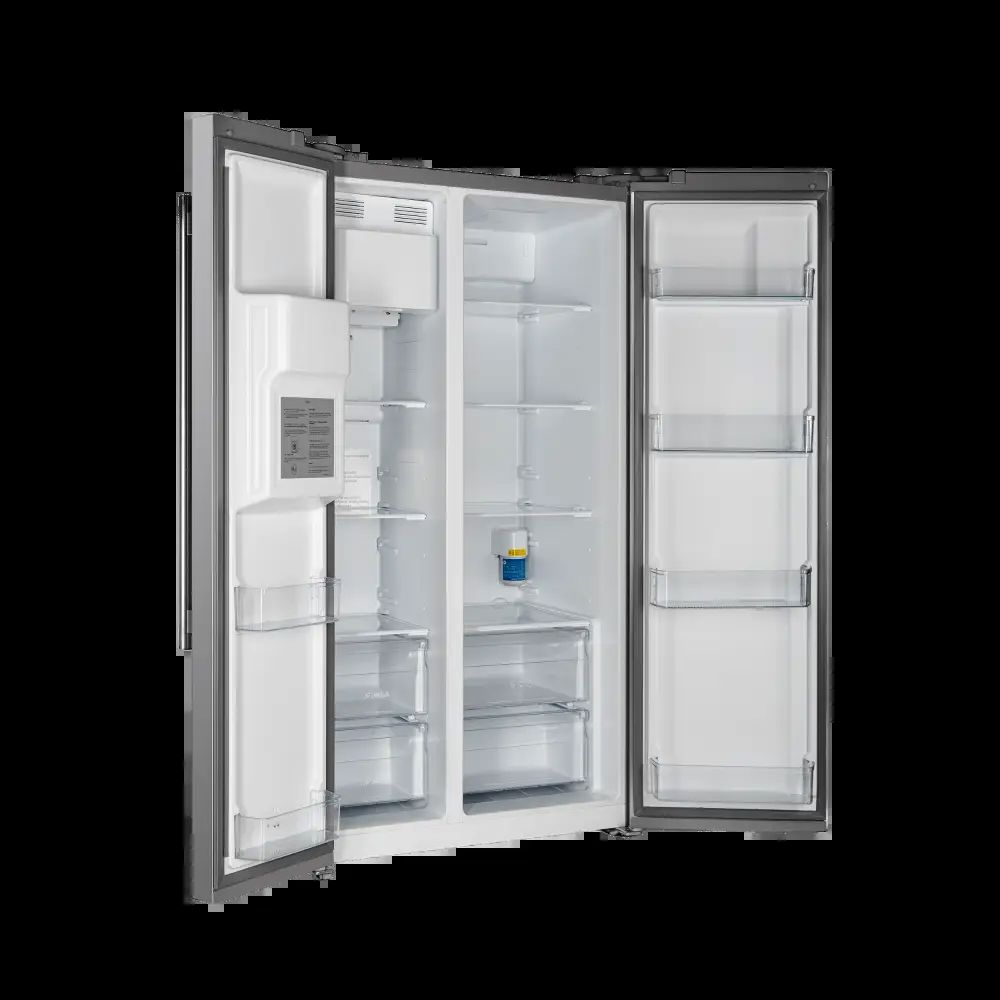 Forno Salerno 36" Side by Side Refrigerator with Ice Maker, 20 Cu. Ft.