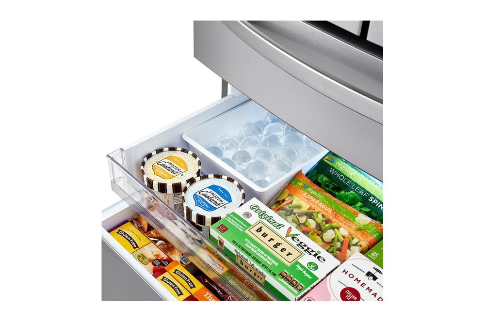 LG LRMDS3006S 30 Cu. Ft. Smart Wi-Fi Enabled Refrigerator with Craft Ice™ Maker