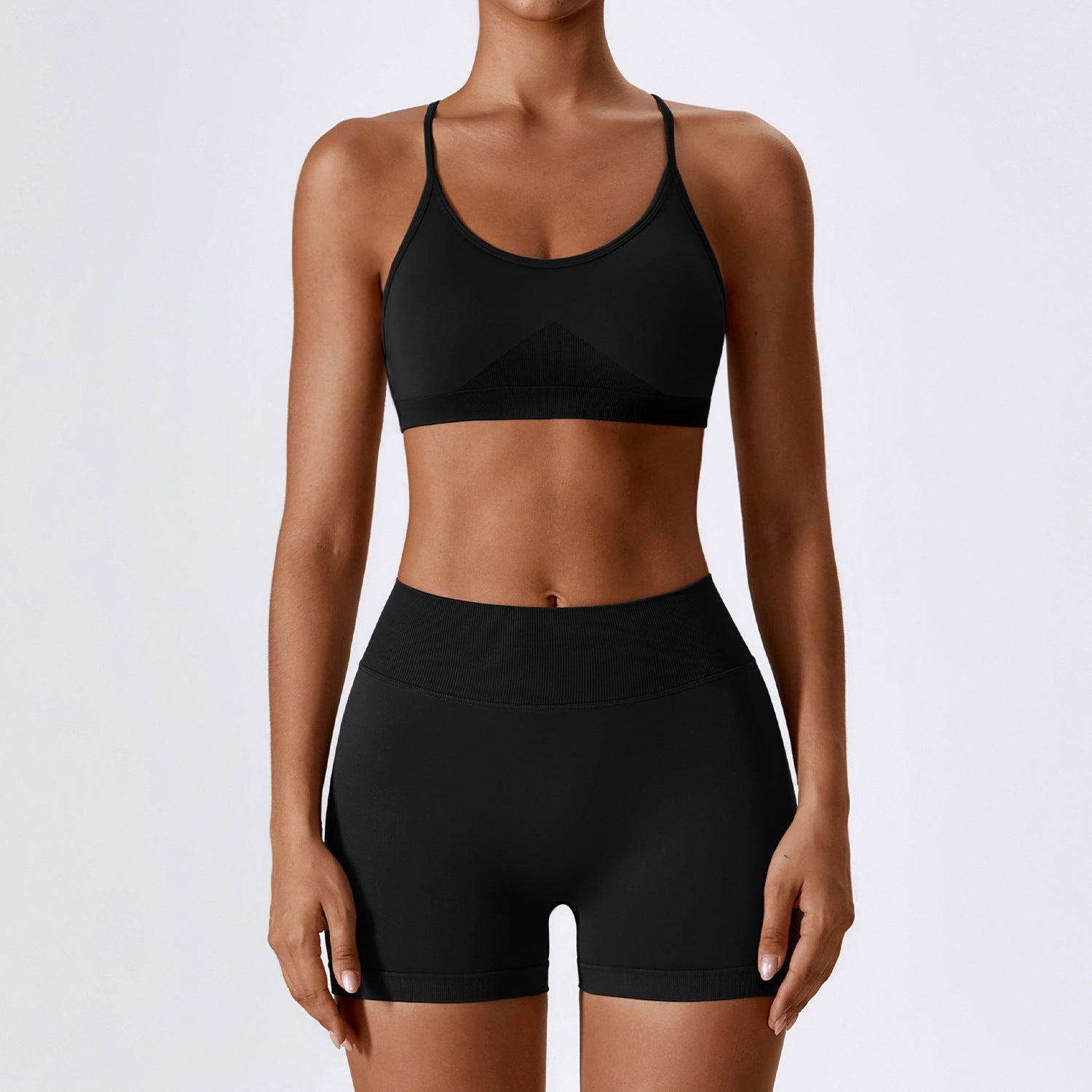 High-Performance Seamless Yoga & Running Sportswear for Women
