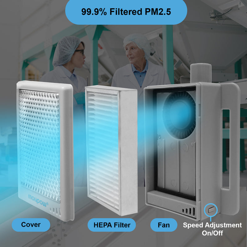 Portable Air Purifier for Clean Breathing and Enhanced Airflow