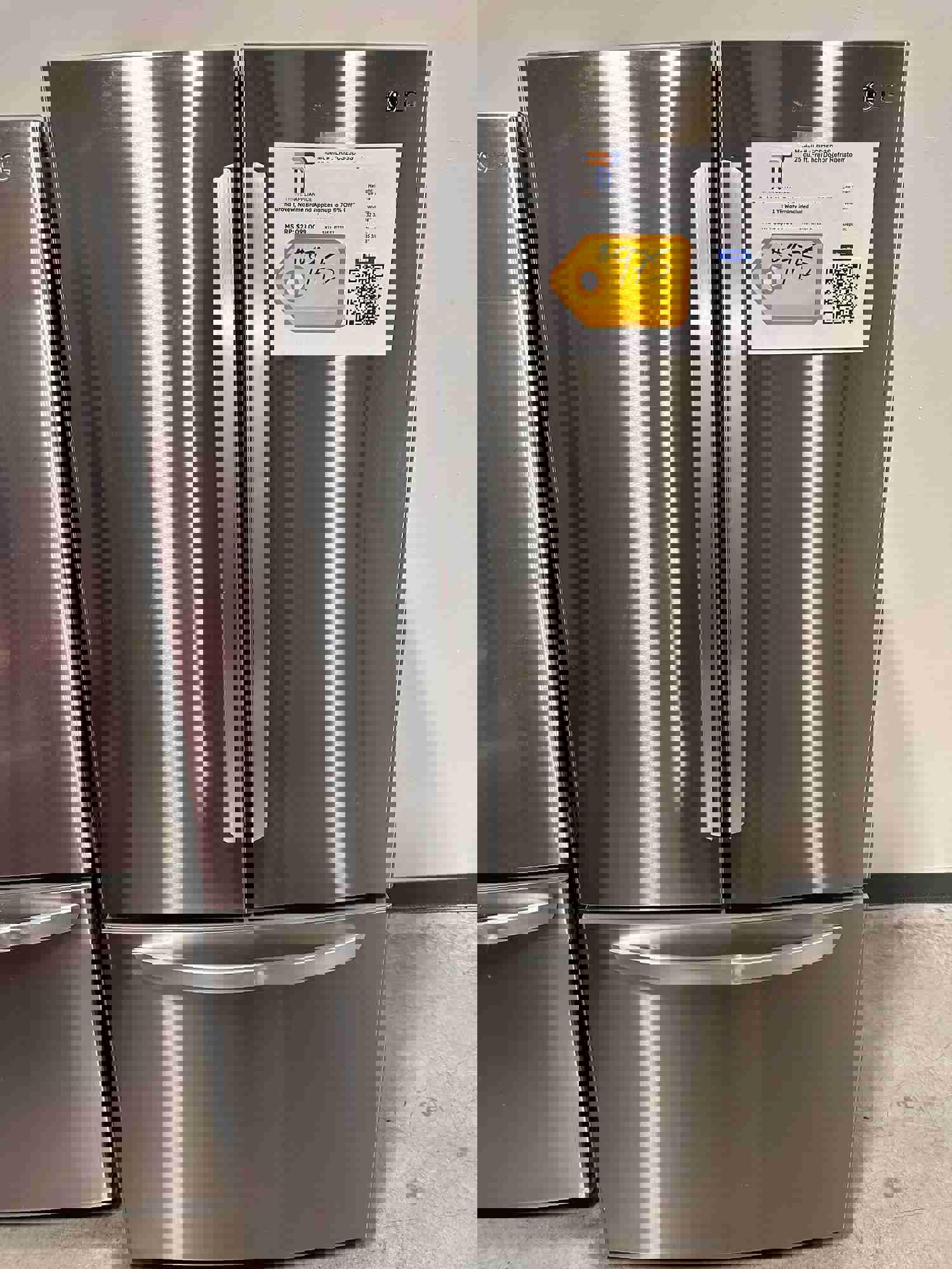 LG 25.1 Cu. Ft. French Door Refrigerator with Ice Maker - Stainless Steel