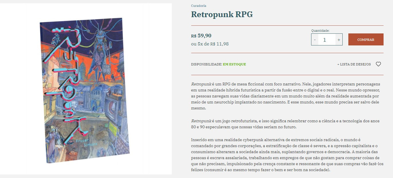 Brazilian RPG and Fantasy Book Bundle - Personal Shopper Service