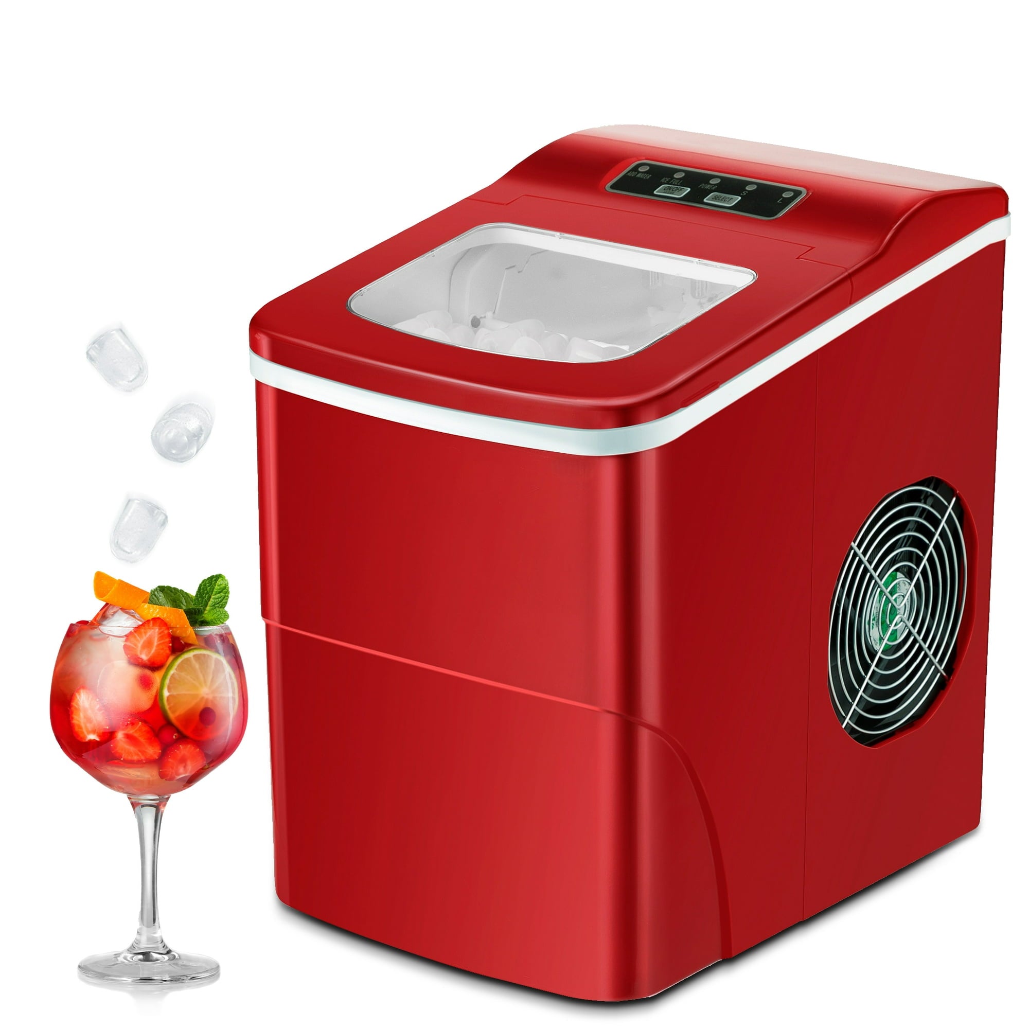 Compact and Efficient Countertop Ice Maker by Auseo